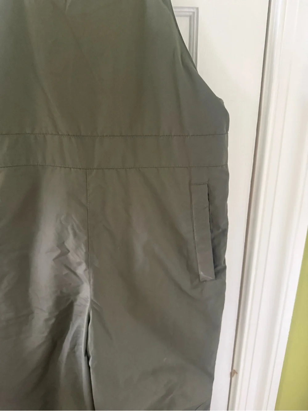 Old Navy Olive Green Kids' Insulated Bib Jumpsuit